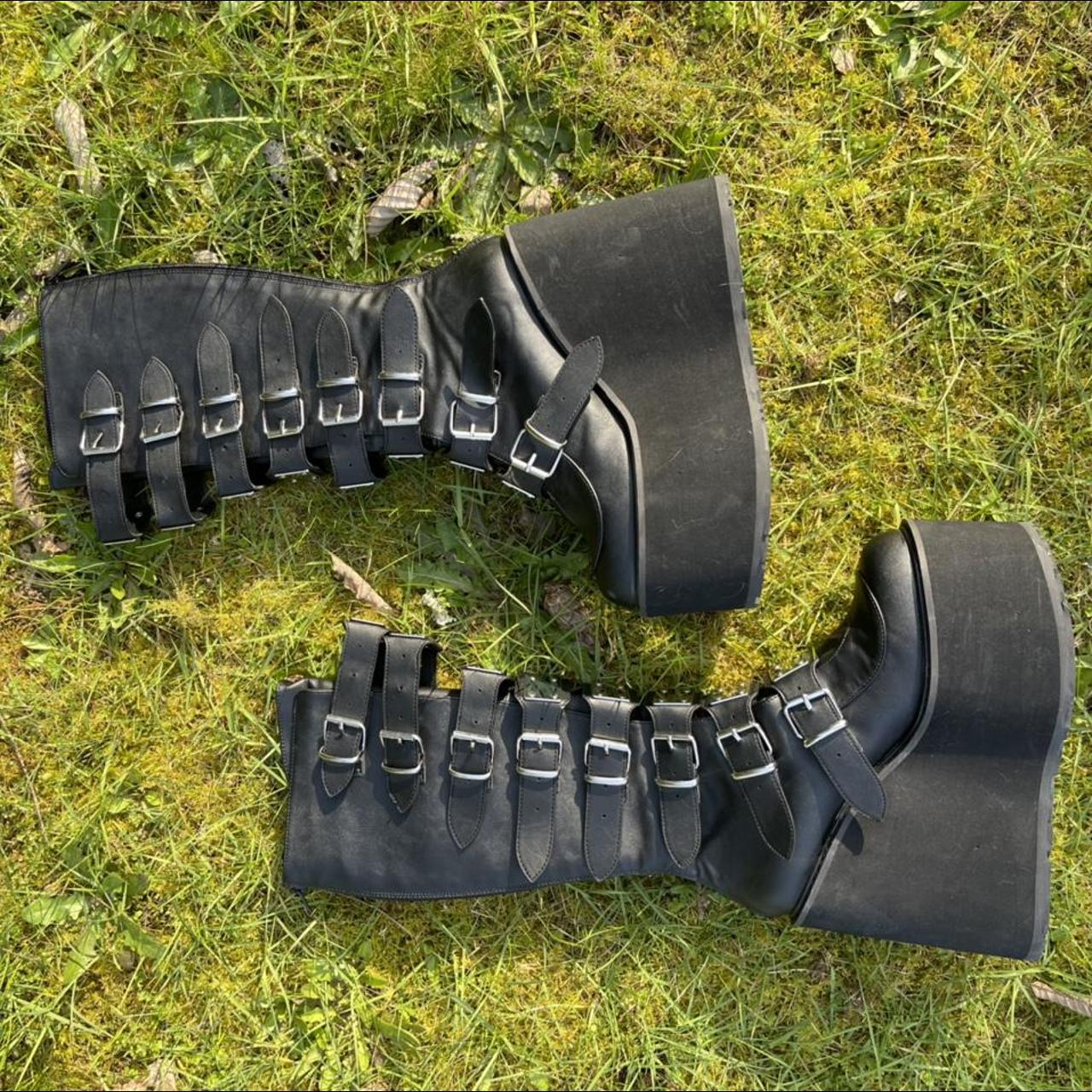 Demonia Boots! I’ve only ever worn these twice to... - Depop