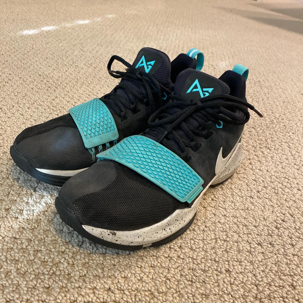 Nike Paul George “Black Aqua” for sale! Size Depop