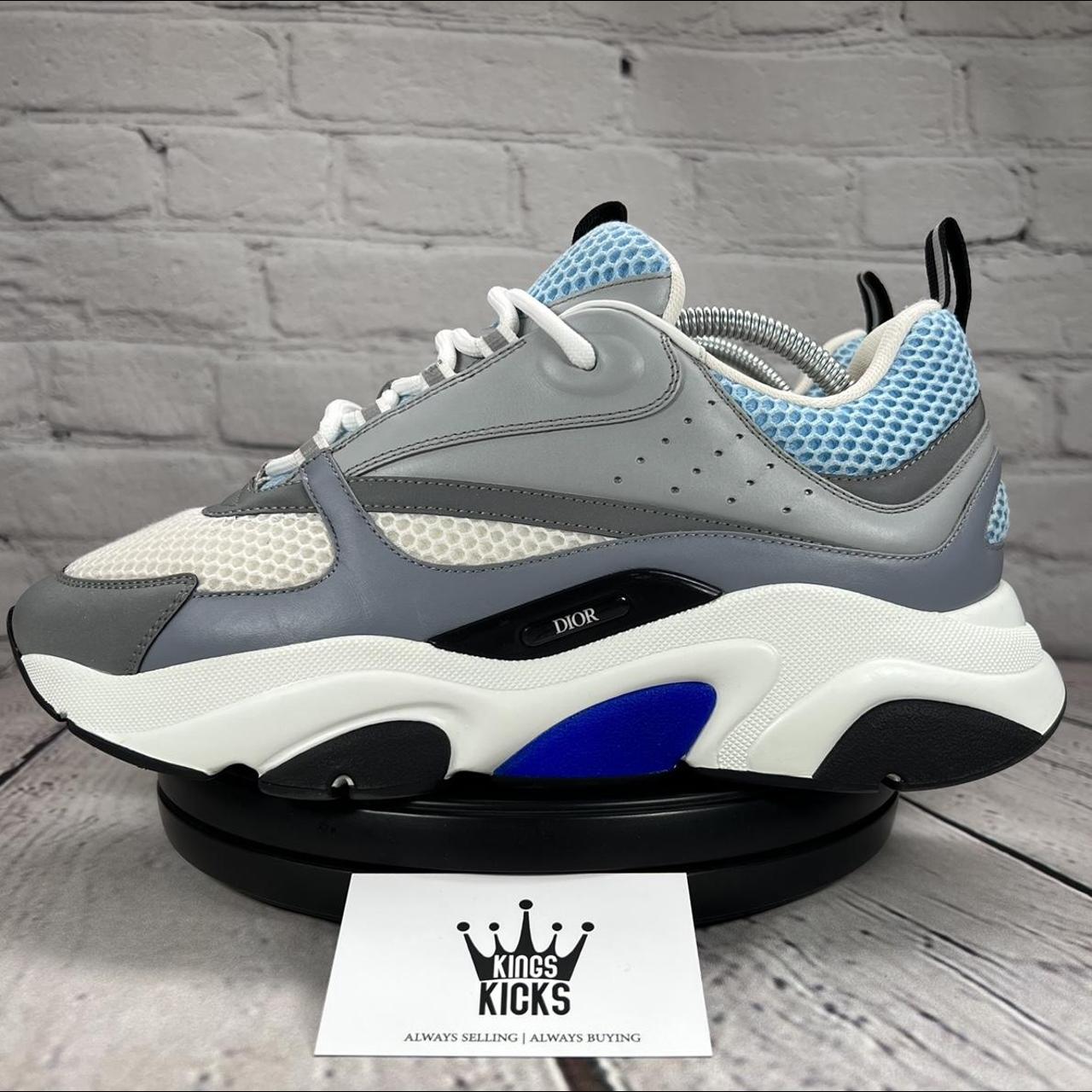 Men’s Dior B22 Sneaker baby blue ️ Size EU43.5... - Depop