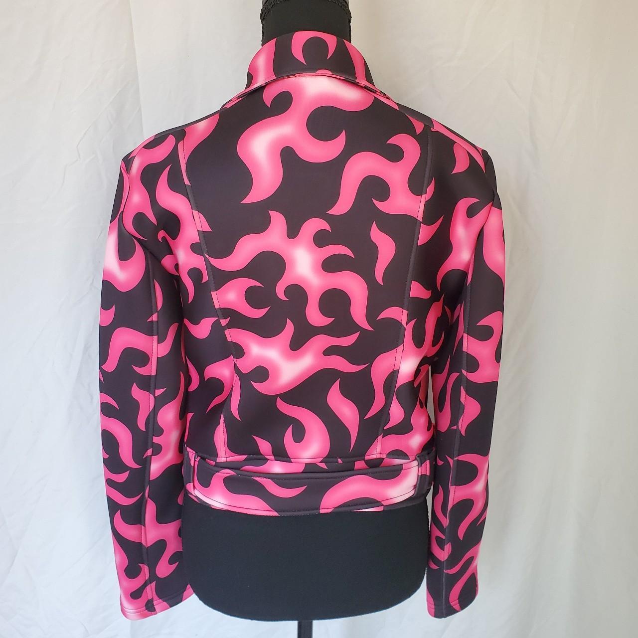 Product Image 3 - #Sugarpills pink flame moto jacket