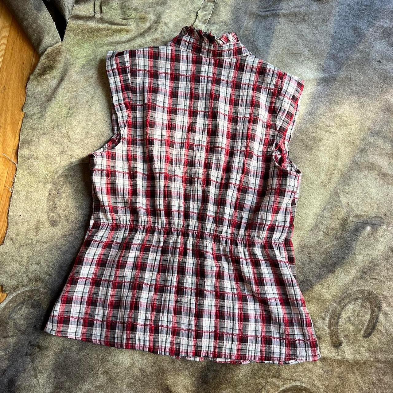 Product Image 4 - Y2k western plaid corset top