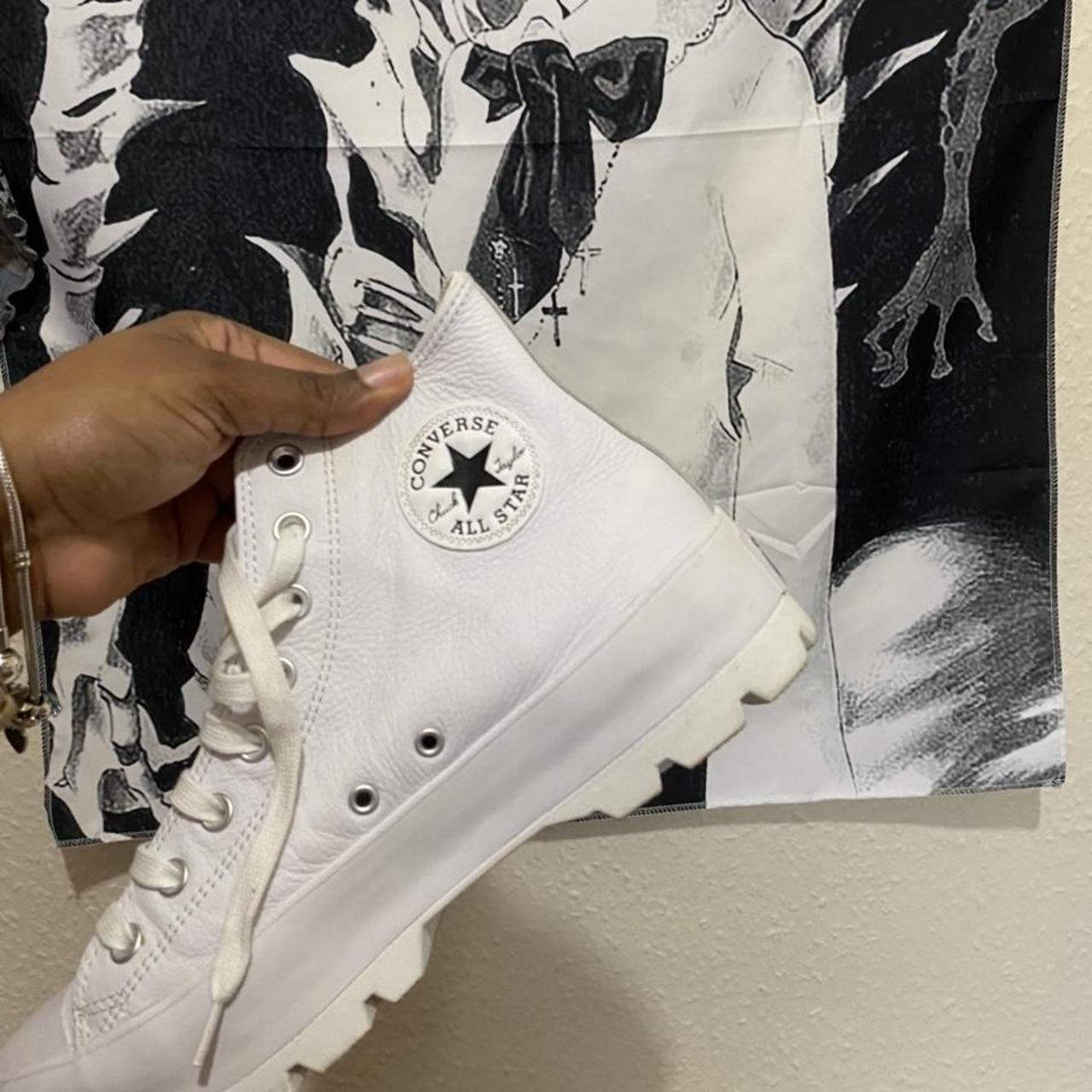 lugged leather converse