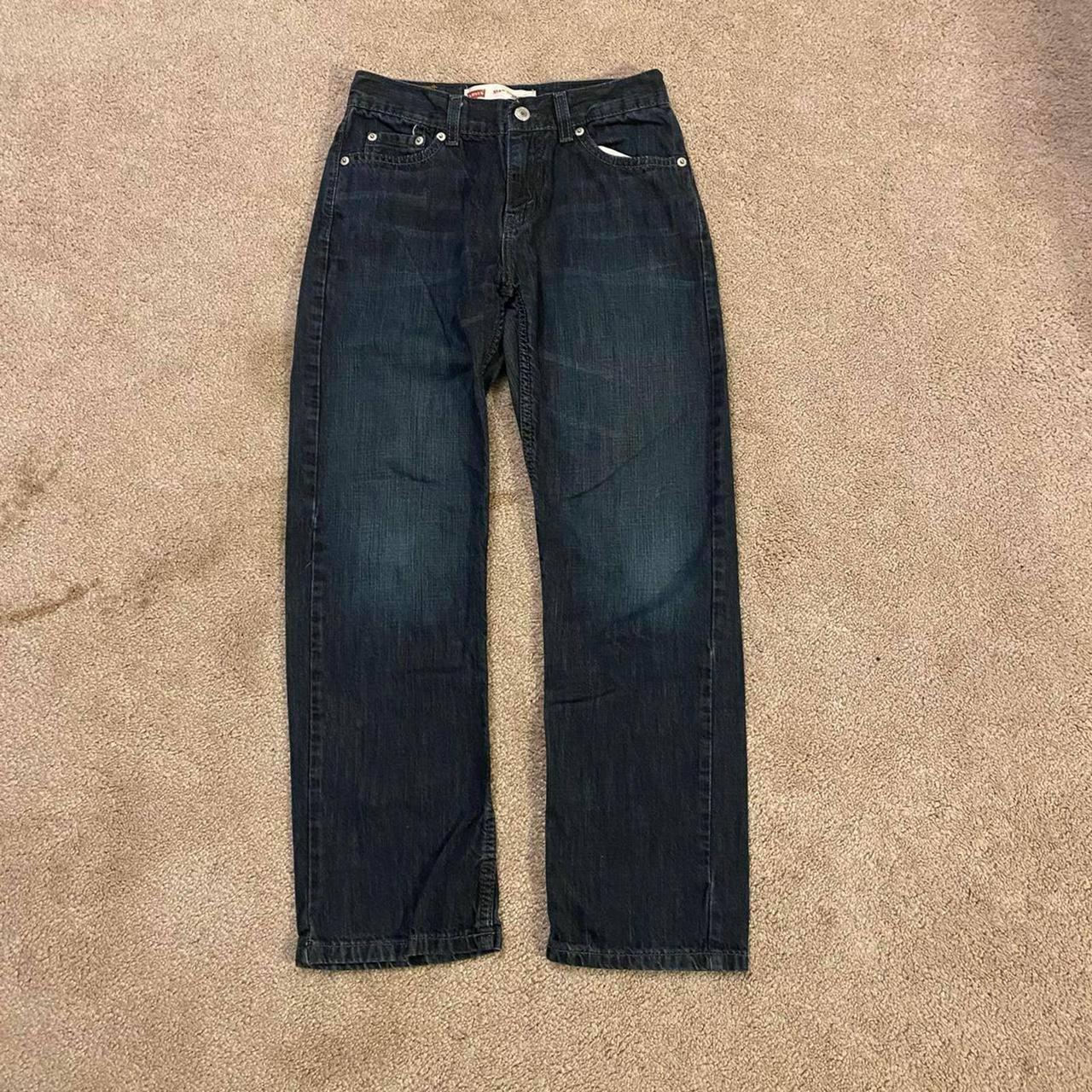 Dark Blue Levis Jeans -Always accepting fair... - Depop