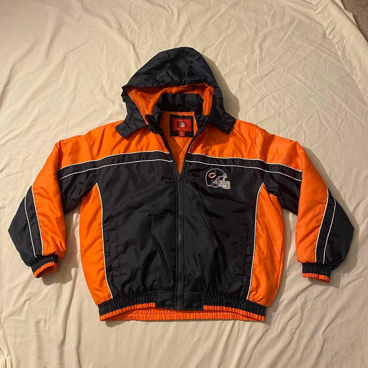 Vintage Chicago Bears Puffer Jacket Preowned Mens - Depop