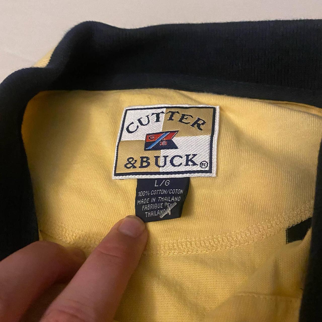 Cutter & Buck Men's Gold and Black Polo-shirts (3)