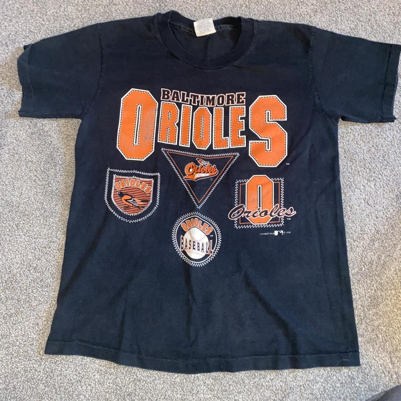 Baltimore Orioles 80's XL T-Shirt Single Stitch - Depop