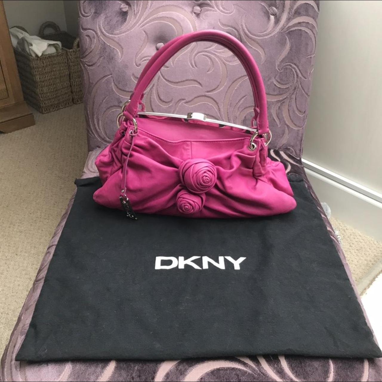 DKNY Women's Pink Bag Depop