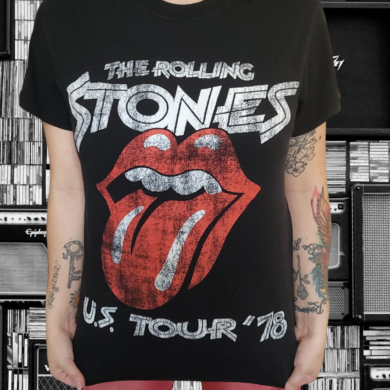 🔥 Rolling Stones Black 78 Tour T-Shirt 🔥 Get A... - Depop