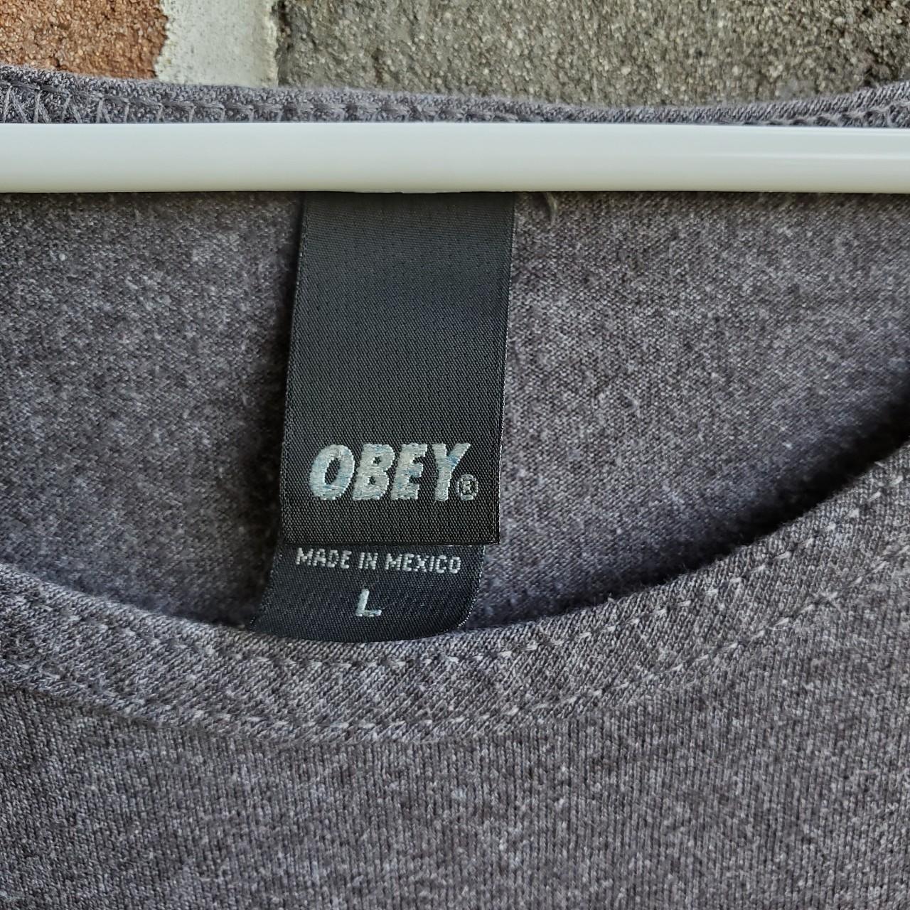 Obey The Streets Are Ours Tank Top Shirt Large Pit... - Depop