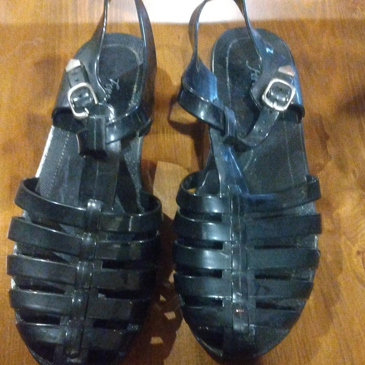 Vintage Inspired Jelly Bean Sandals. These go back... - Depop