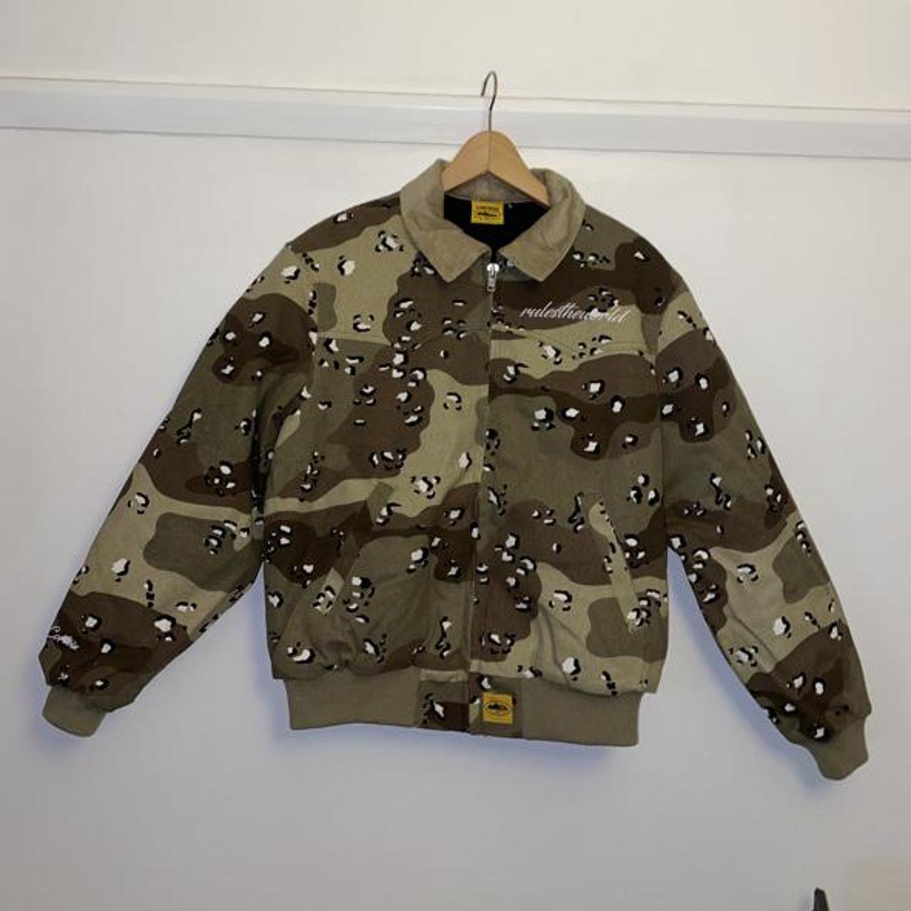 Corteiz Desert Camo Jacket Size Small RRP £170 Open... | Depop 