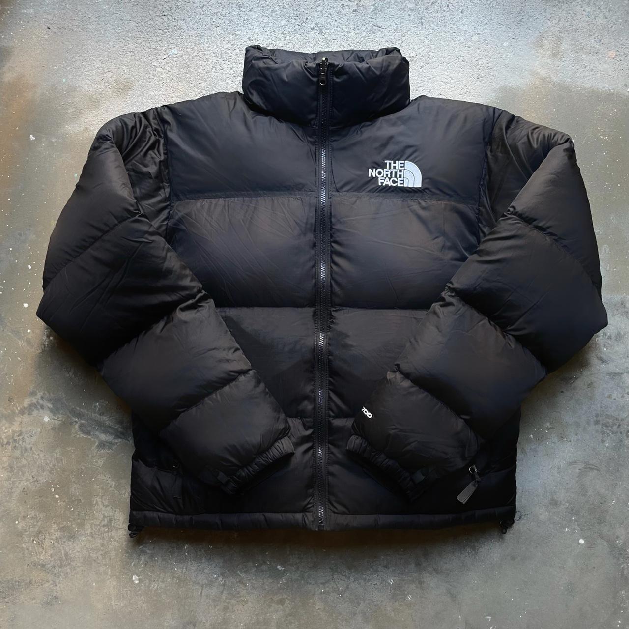 the north face puffer jacket depop