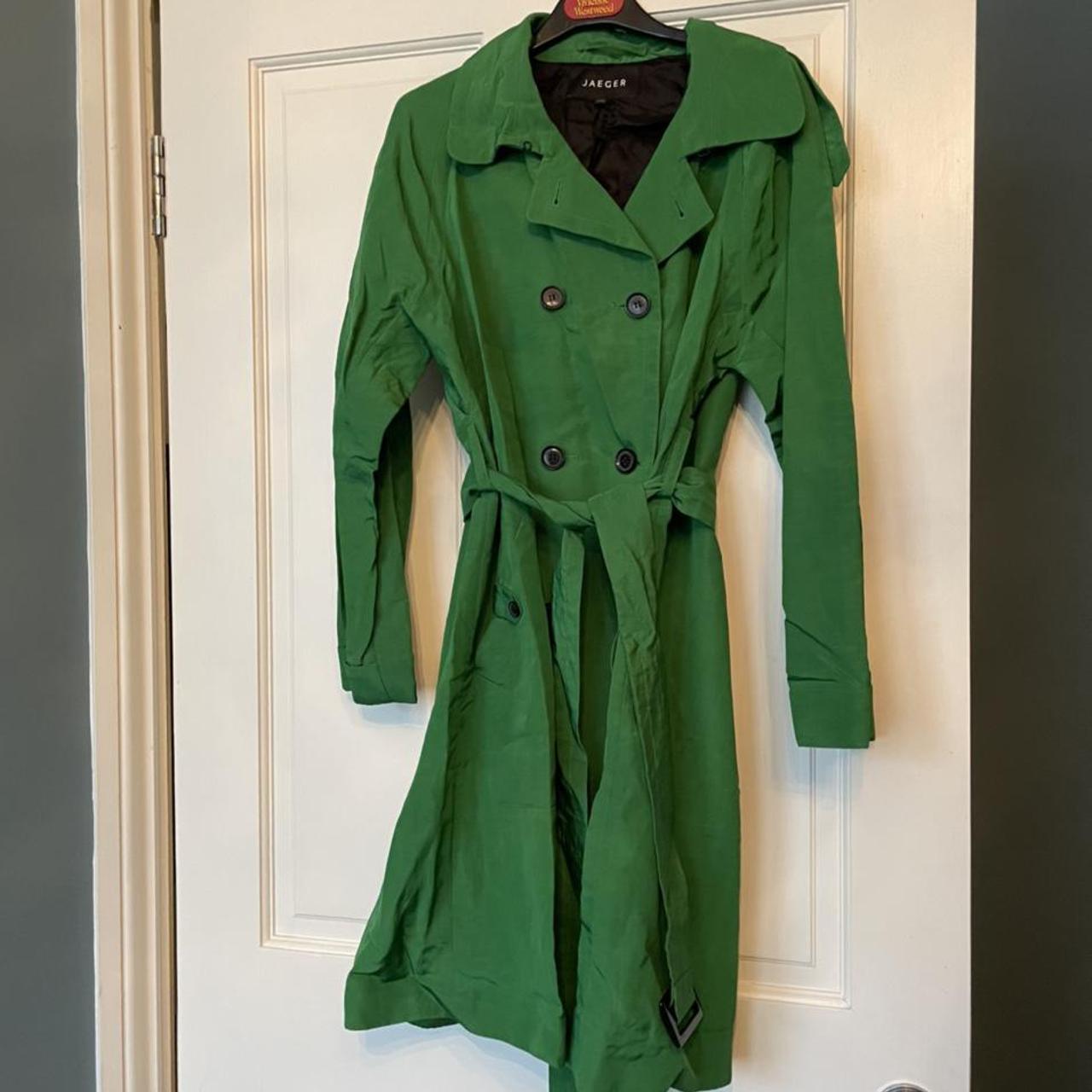 Jaeger hotsell green coat