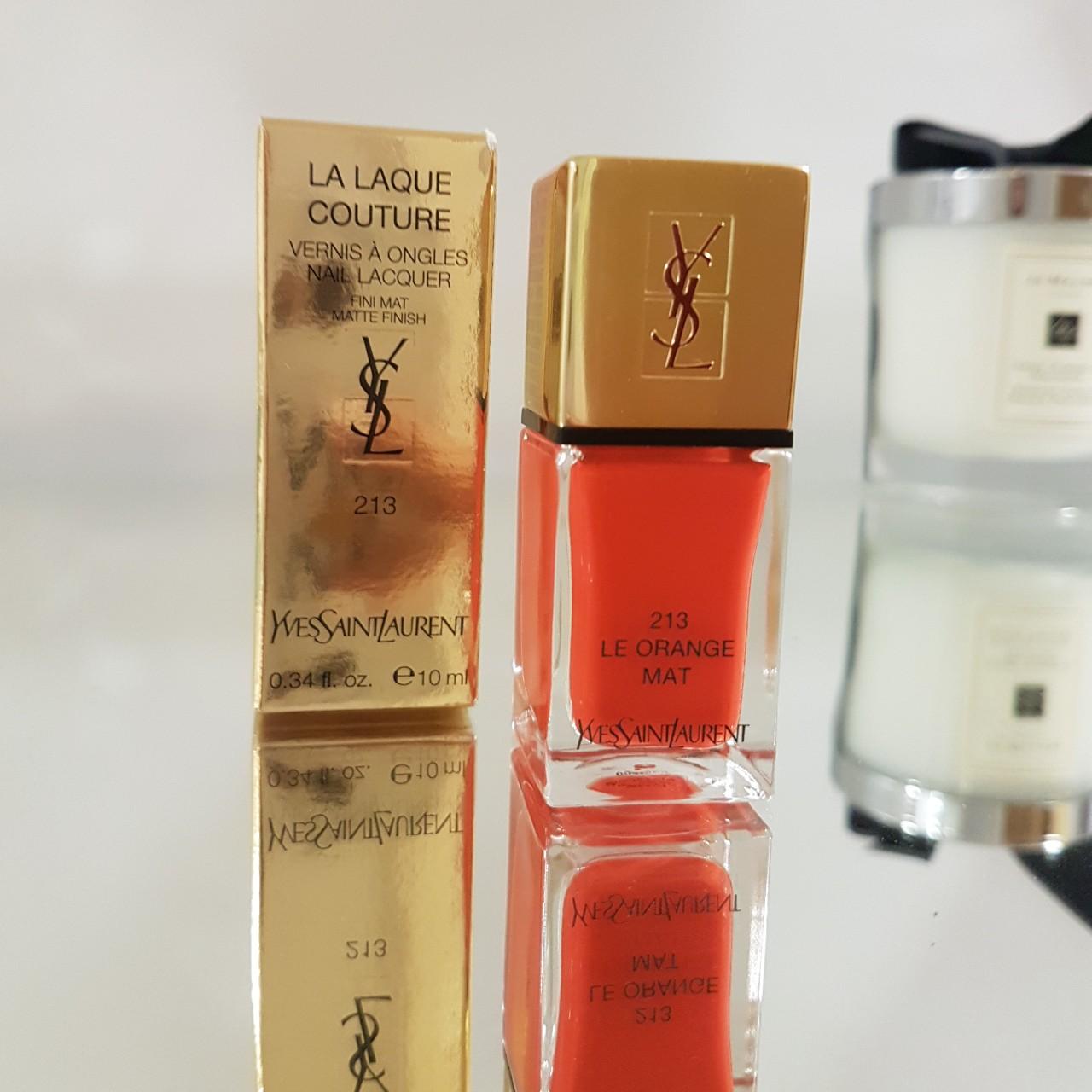 ysl orange drop nail polish