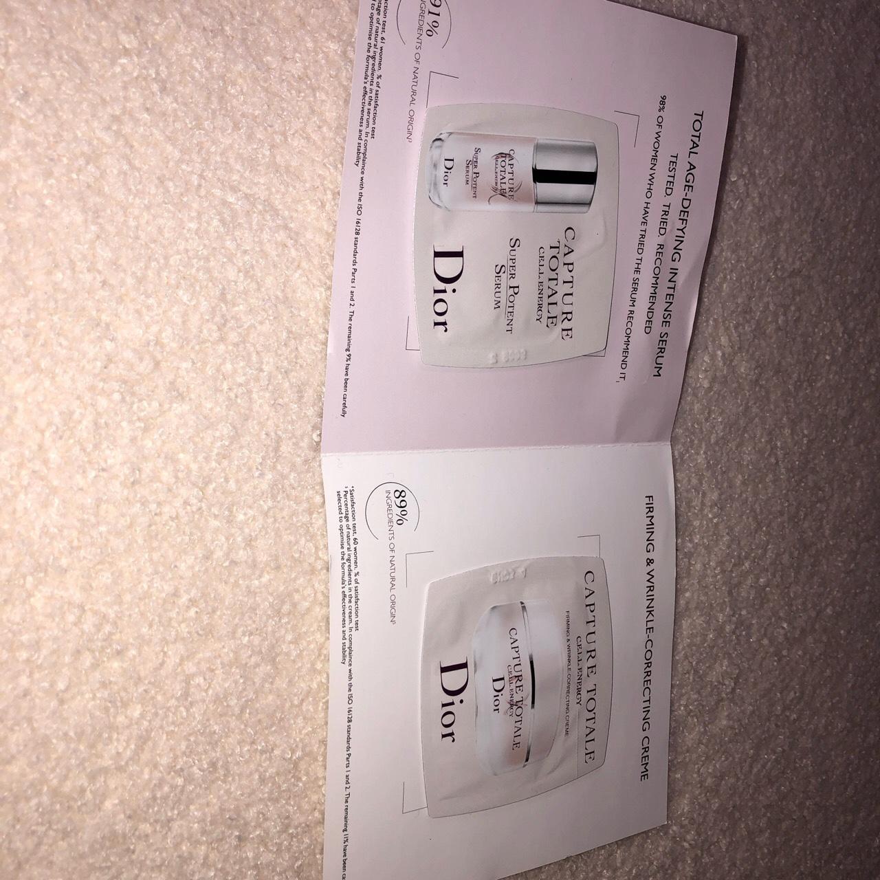 Dior testers Dior skincare Dior perfume Sample... - Depop