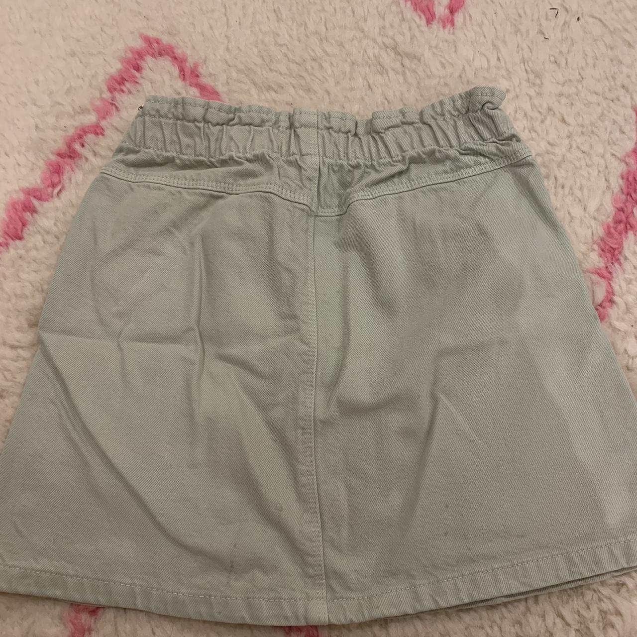 Cute pastel green skirt 🍀 from Zara 🐉 is not sold in... Depop