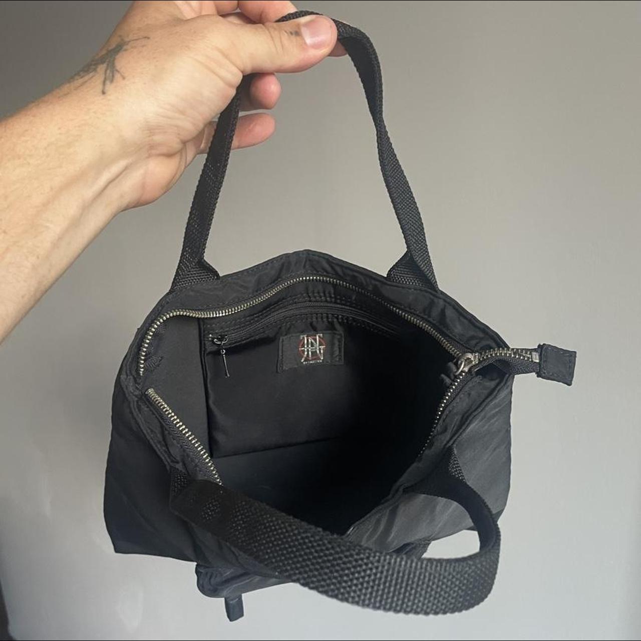 受注生産可能 VTG 90s GAULTIER BLK Thick PES Bum Bag - バッグ