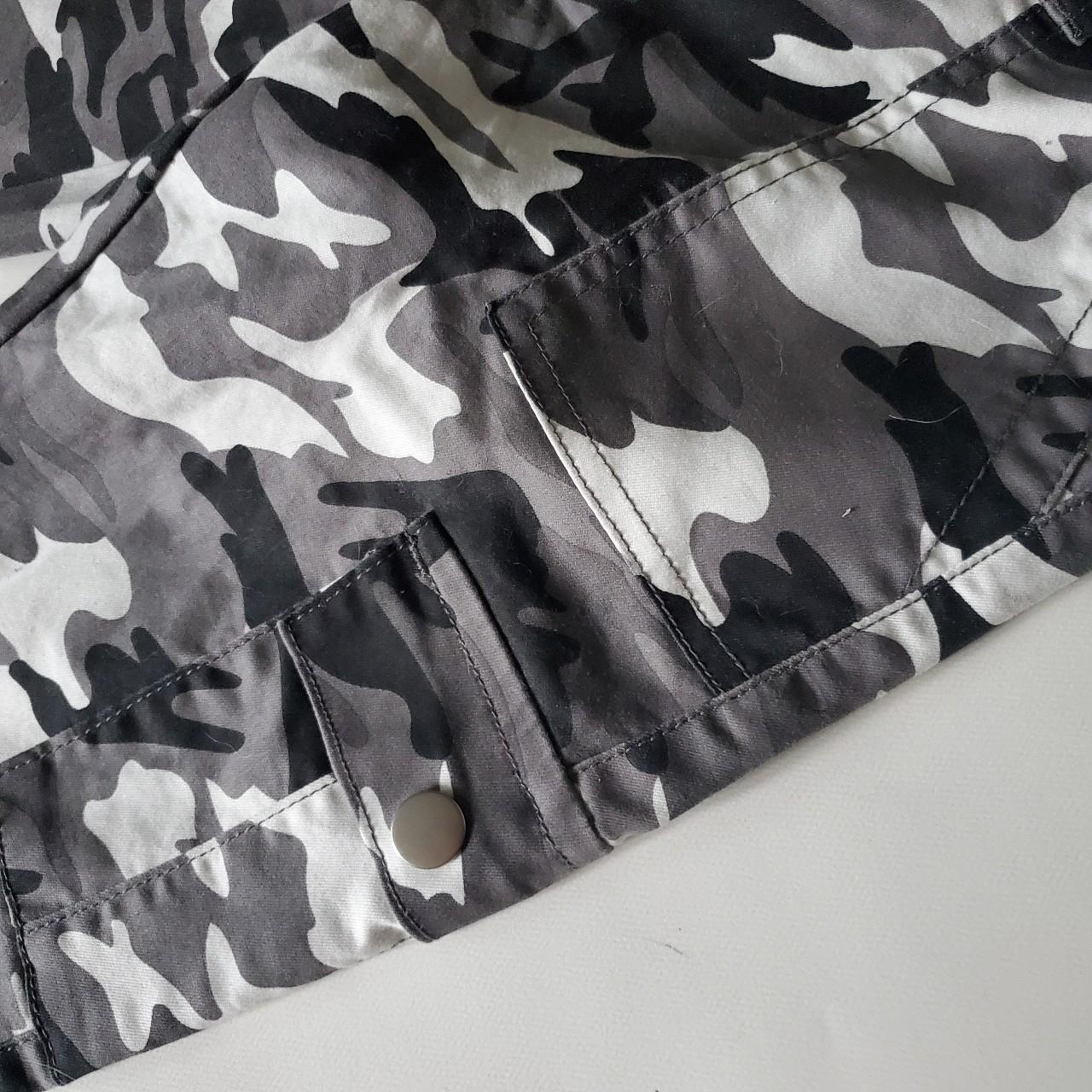 Los Angeles Rams Camo Black Grey White Camouflage - Depop