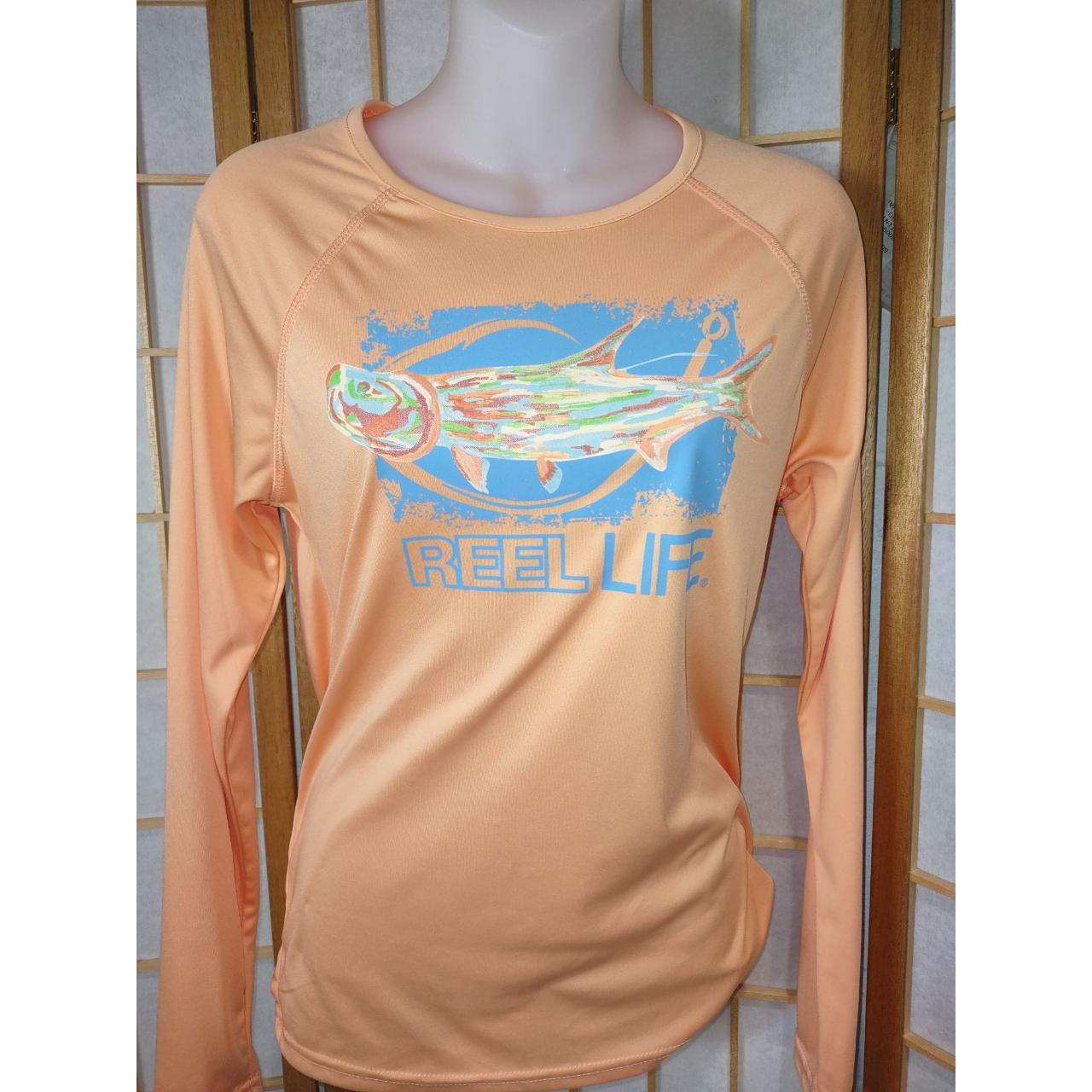 Bright and cheerful rash guard top from ReelLife. - Depop