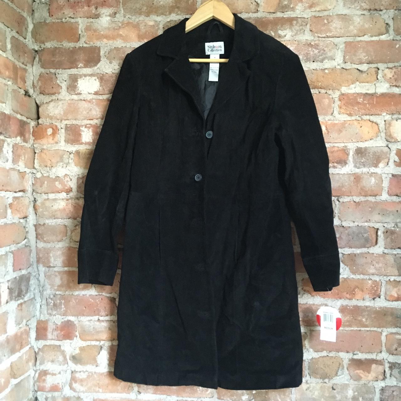 Style & Co Women's Black Jacket | Depop