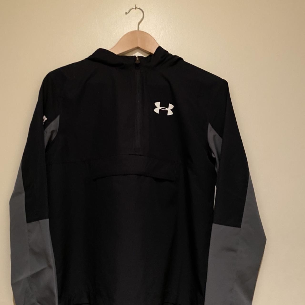 Brand new kids under armour quarter zip jacket with... - Depop