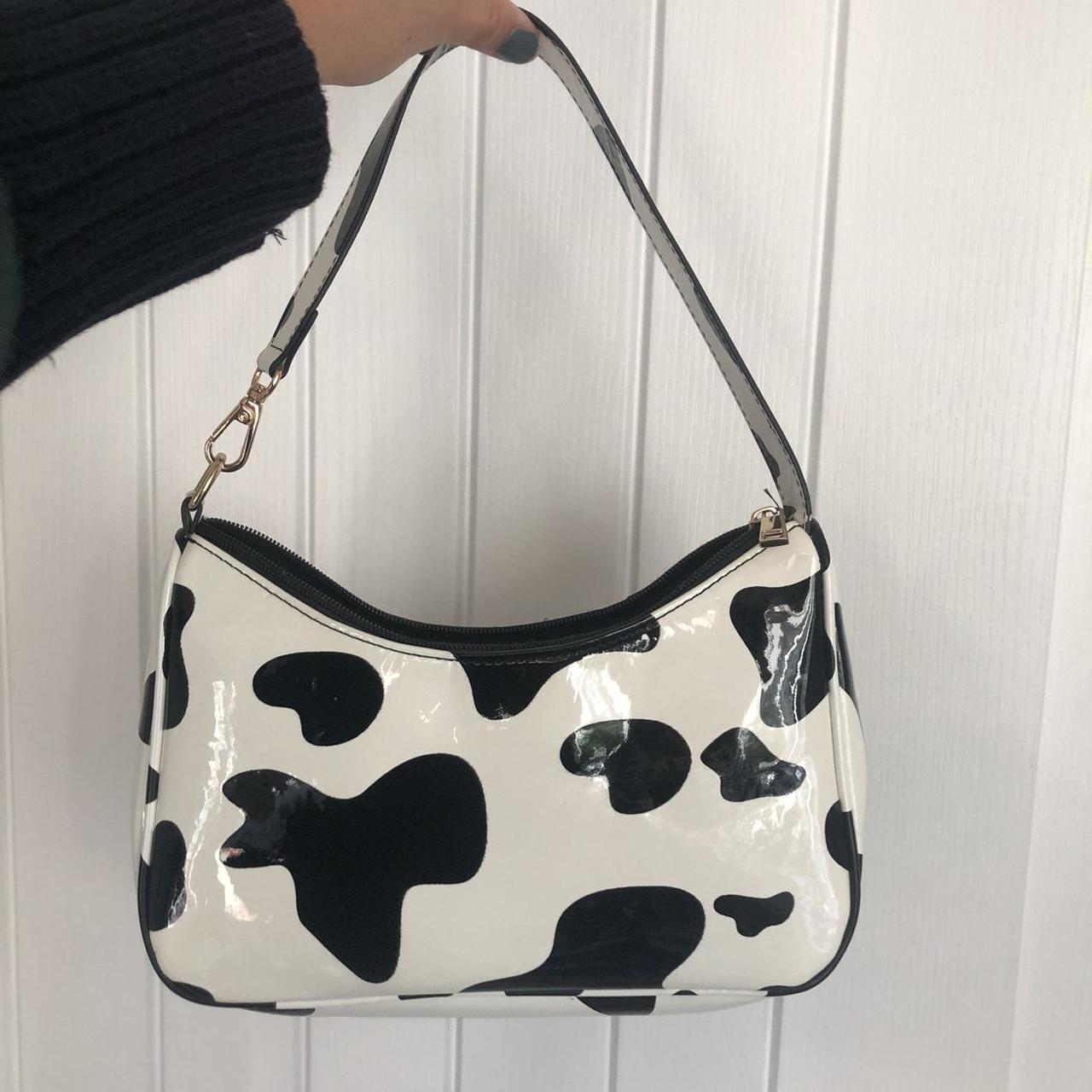 Cow discount baguette bag