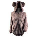 Né-net Brown Bear Cat Ear Hoodie Is it a bear or a... - Depop