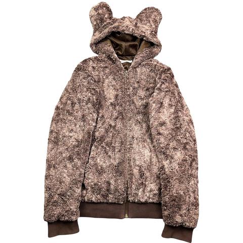 Né-net Brown Bear Cat Ear Hoodie Is it a bear or a... - Depop