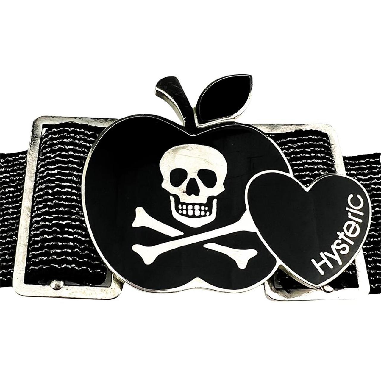 Hysteric Glamour Apple Heart Skull N' Crossbones - Depop