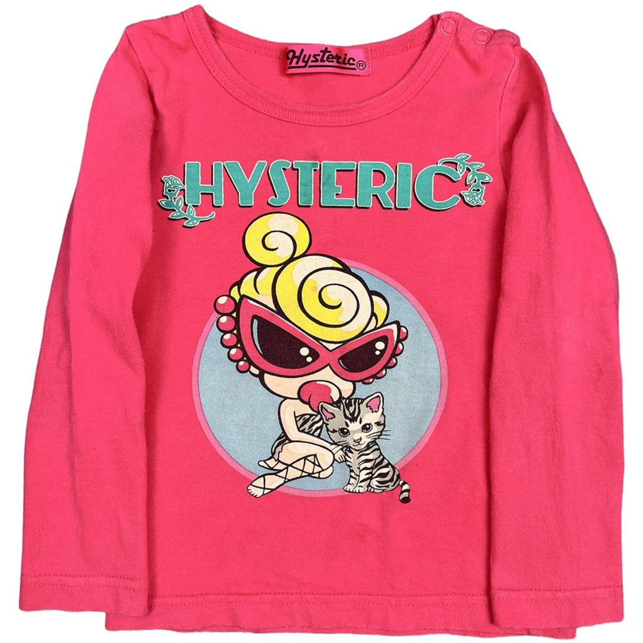 Hysteric glamour-baby-tee - Depop Hysteric glamour-baby-tee - Depop