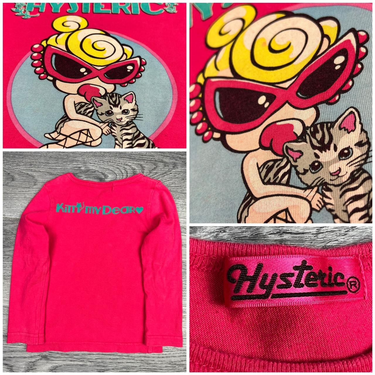 Hysteric “Kitty My Dear” Baby Tee Hys Mini with her | Depop