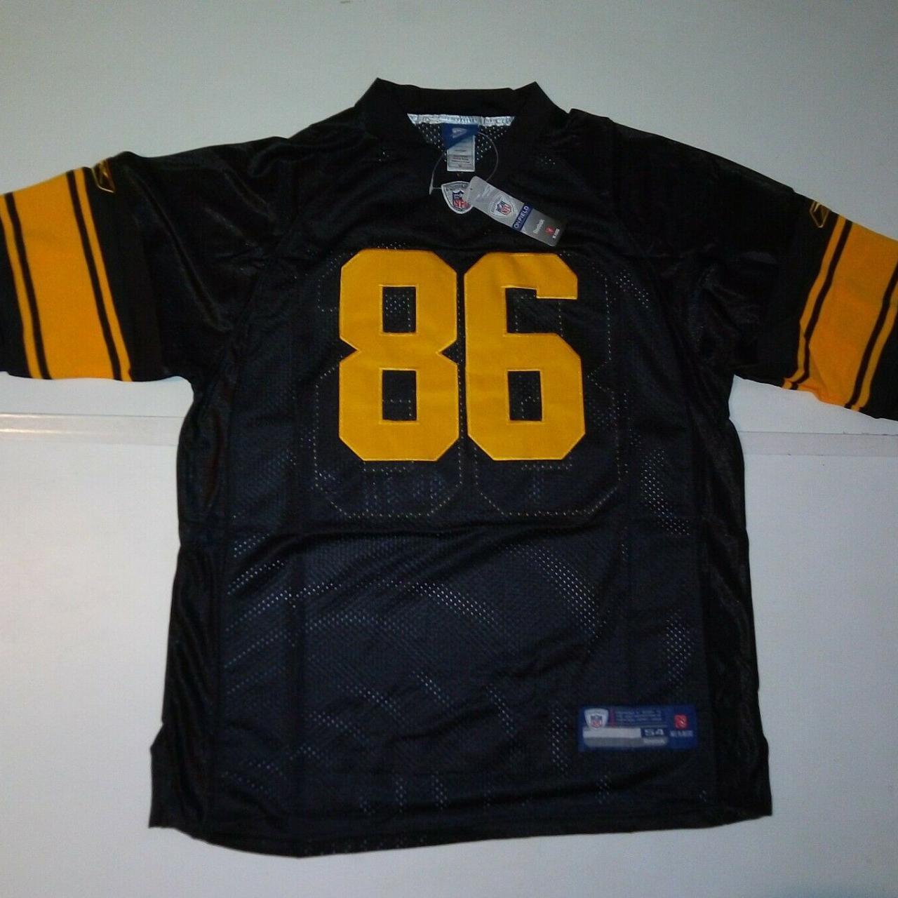 PITTSBURGH STEELERS NFL FOOTBALL SHIRT JERSEY REEBOK sz 54 MEN