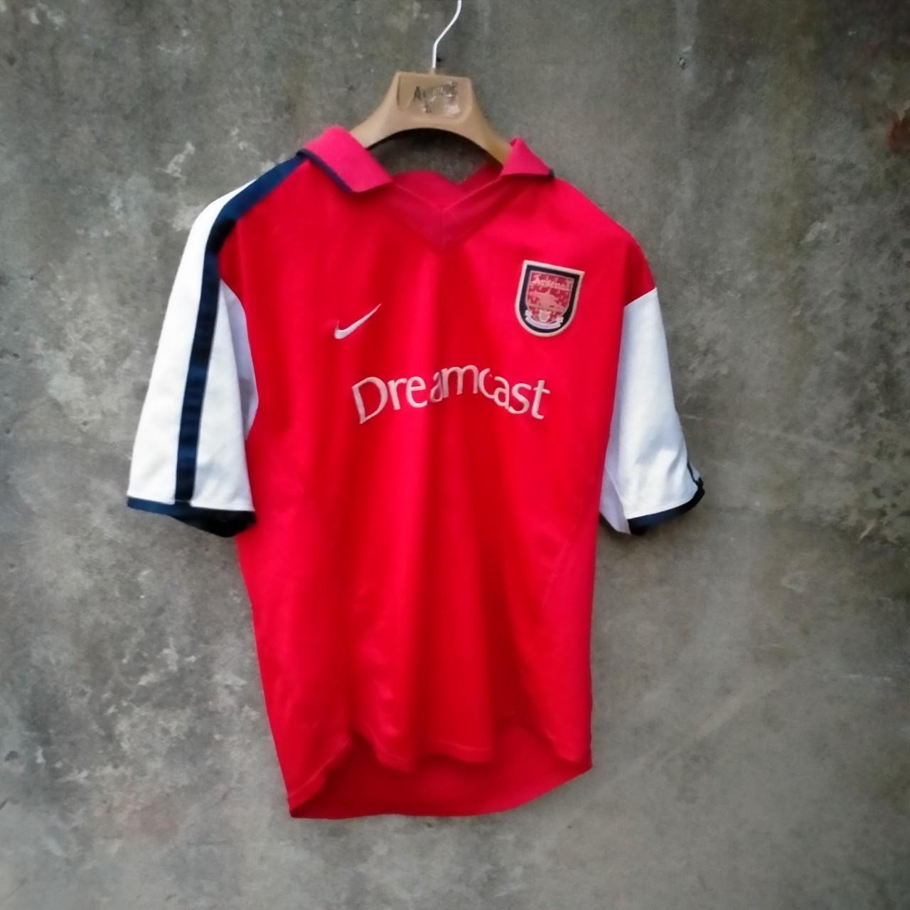 Arsenal 2000-02 home football shirt / jersey. Small... - Depop