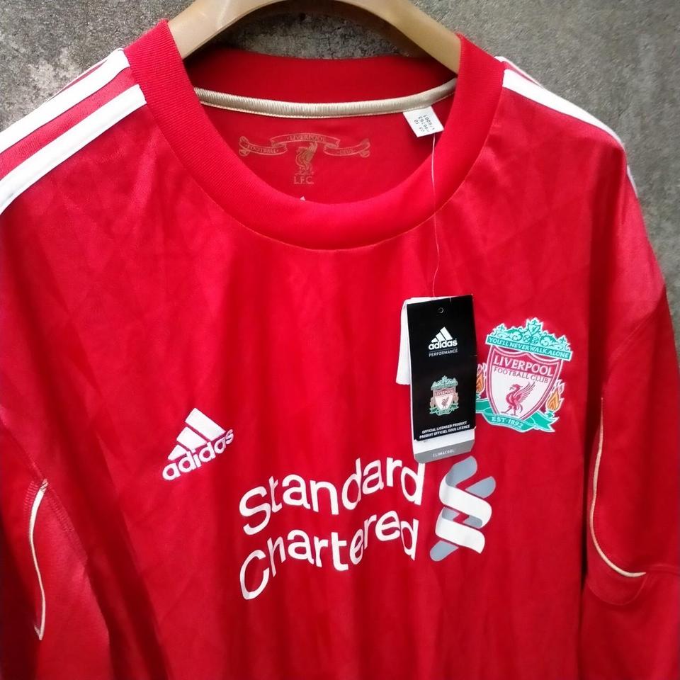 Liverpool 2010 12 home football shirt jersey. XXL