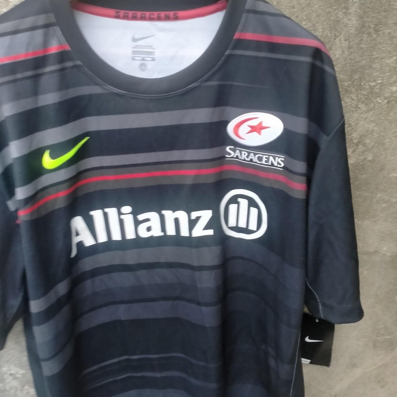 saracens nike t shirt