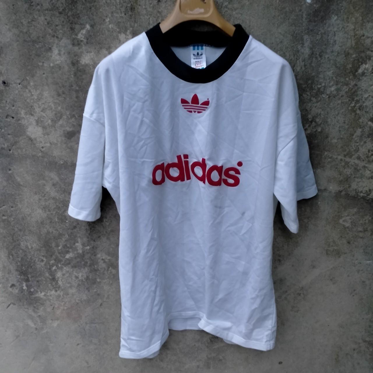 Adidas Men's White T-shirt | Depop