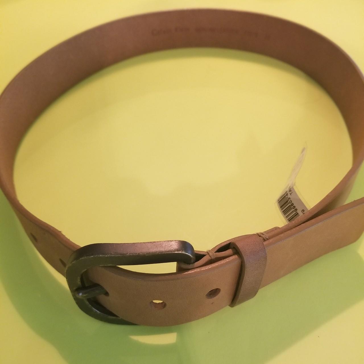 Calvin Klein Men's Brown Belt | Depop