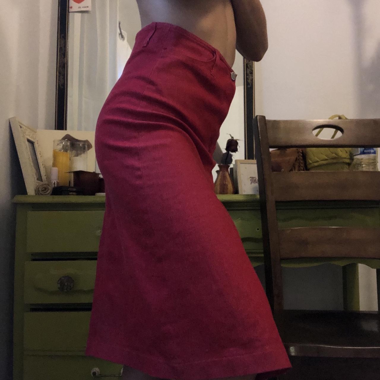 Women's Red Skirt (3)