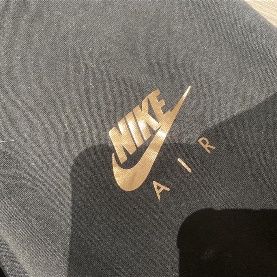 Nike black and rose hotsell gold tracksuit