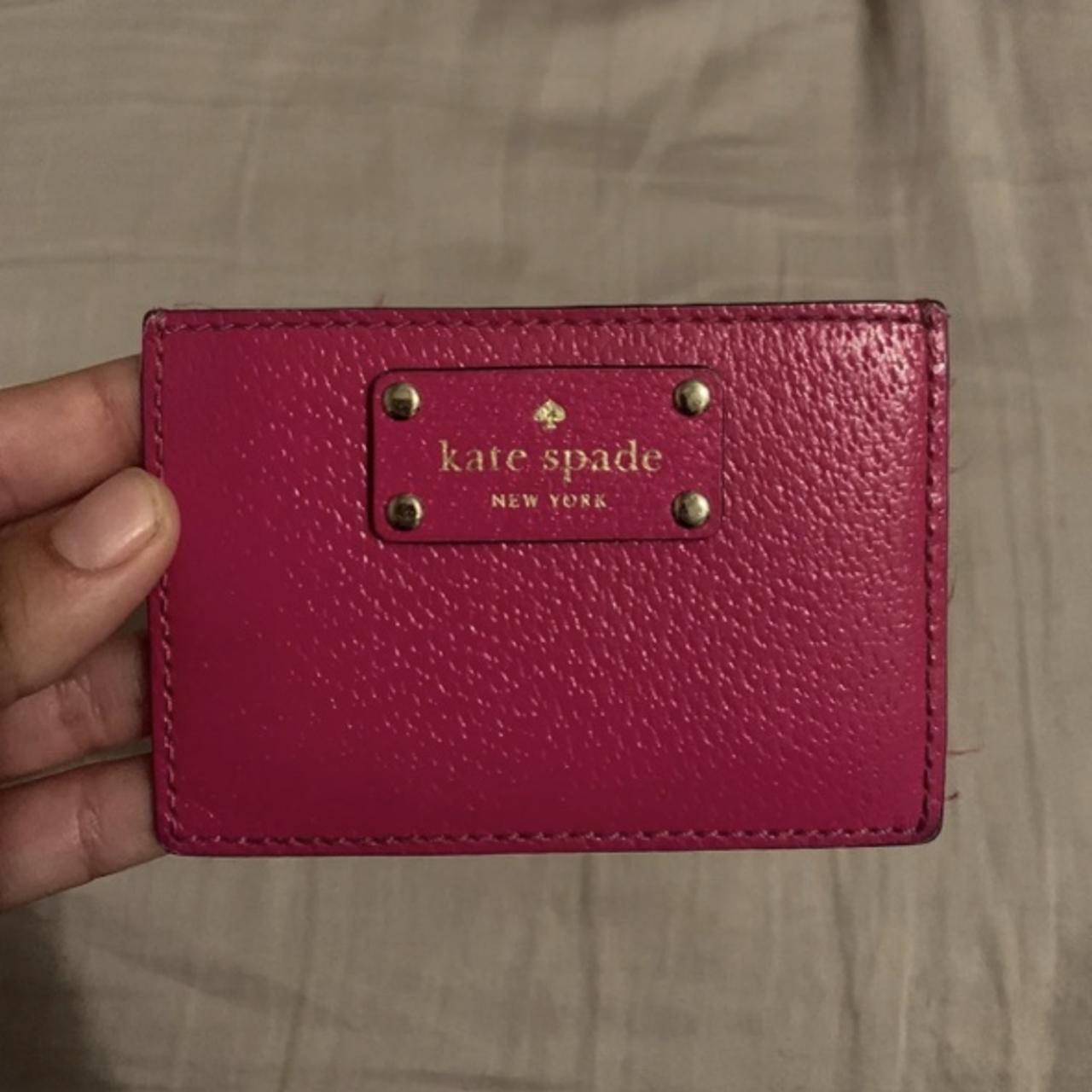 Kate Spade Fuzzy Pink Purse -message with - Depop