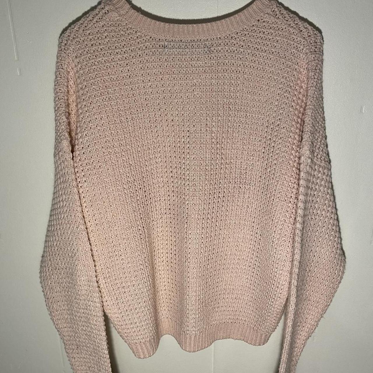 FB Sister Knitwear - Pink "Weekend" Sweater UK Size... - Depop