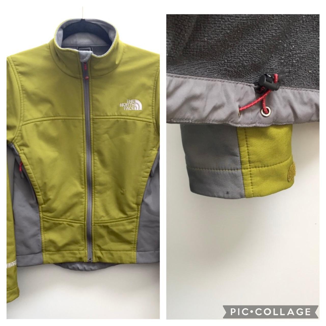 The North Face Women's Green and Grey Jacket (4)
