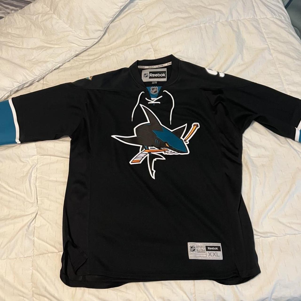 Sharks Black Hockey Jersey