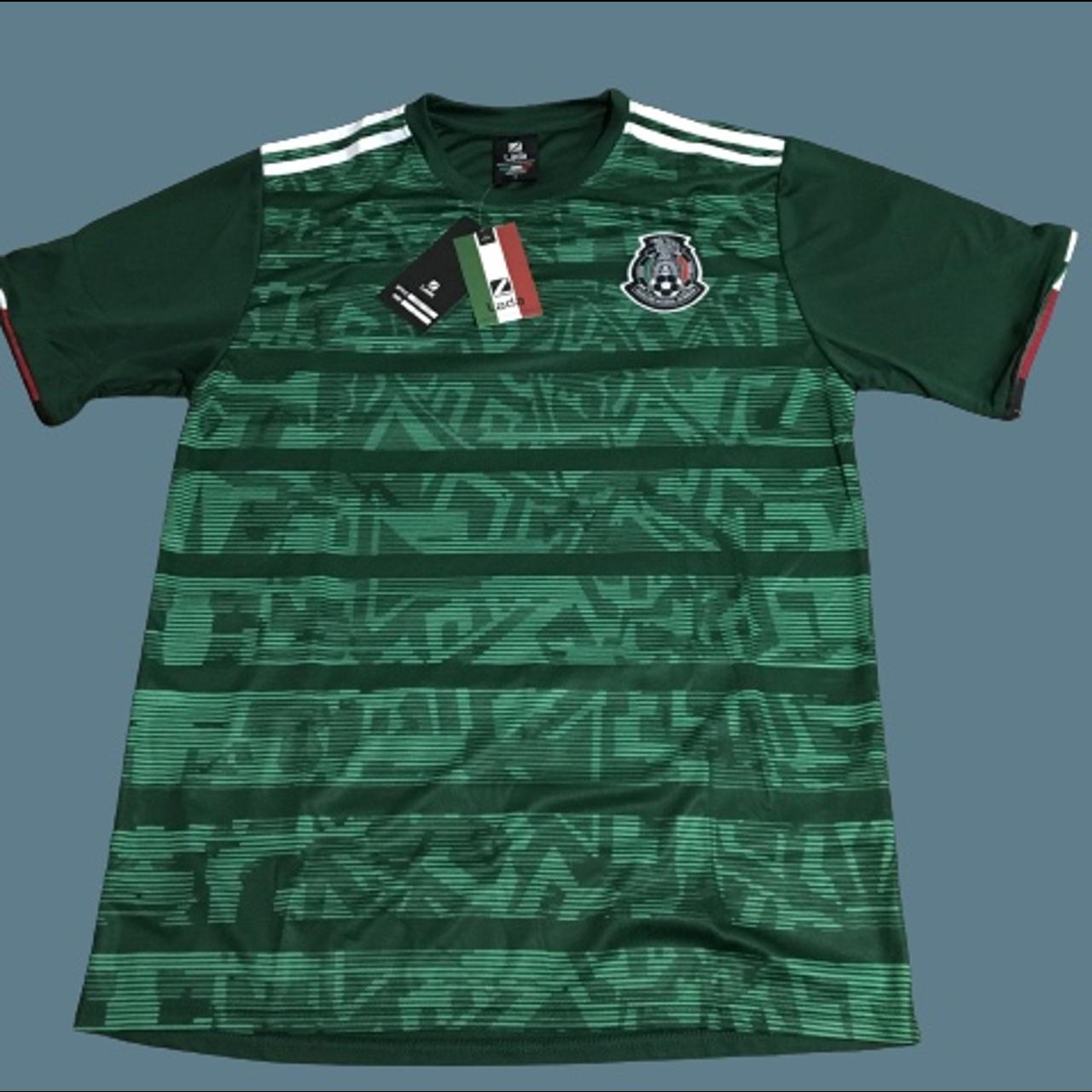 Mexico soccer team jersey green Brand new with tags... Depop