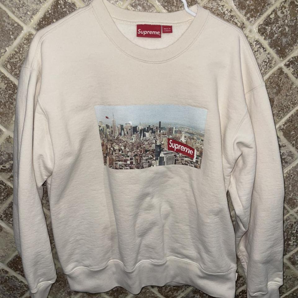 Supreme aerial-crewneck - Depop