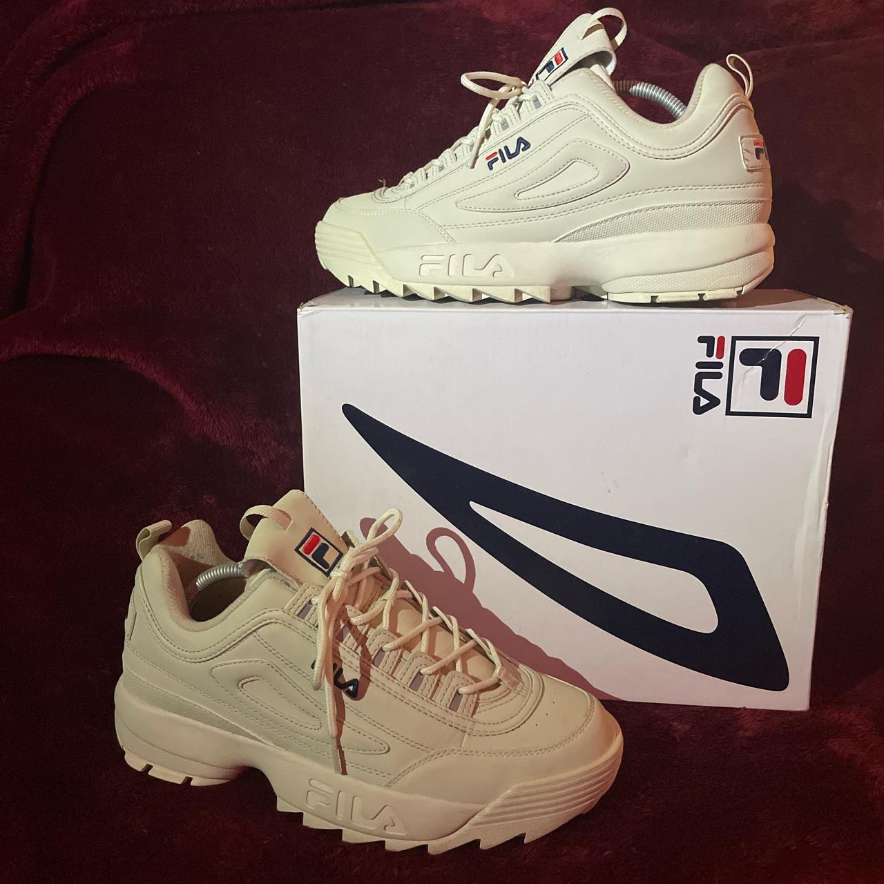 Fila Disruptor II Cream US Size 10.5 UK Size