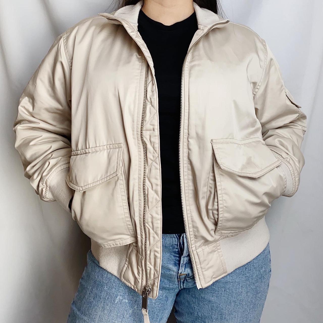 gap beige jacket