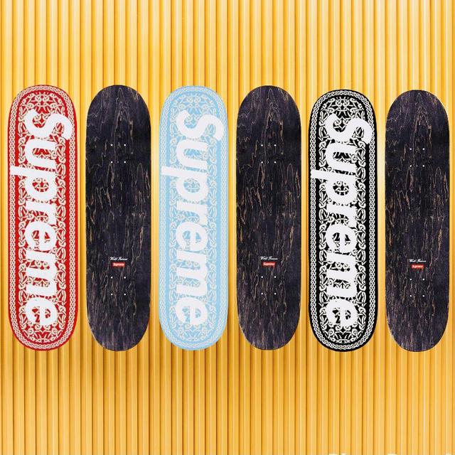 Supreme Burberry Skateboard Deck Set / Brand New / - Depop