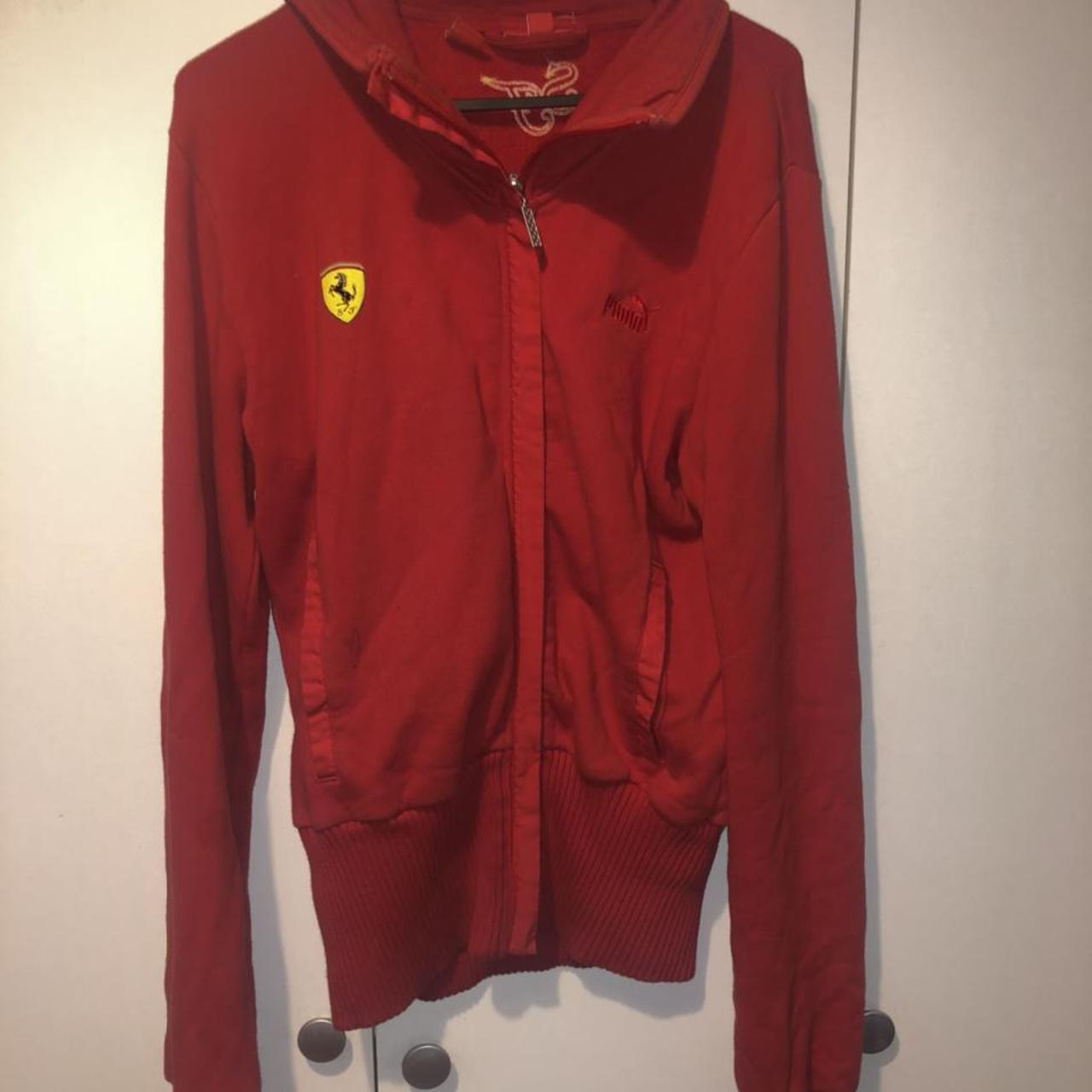 red ferrari puma jacket