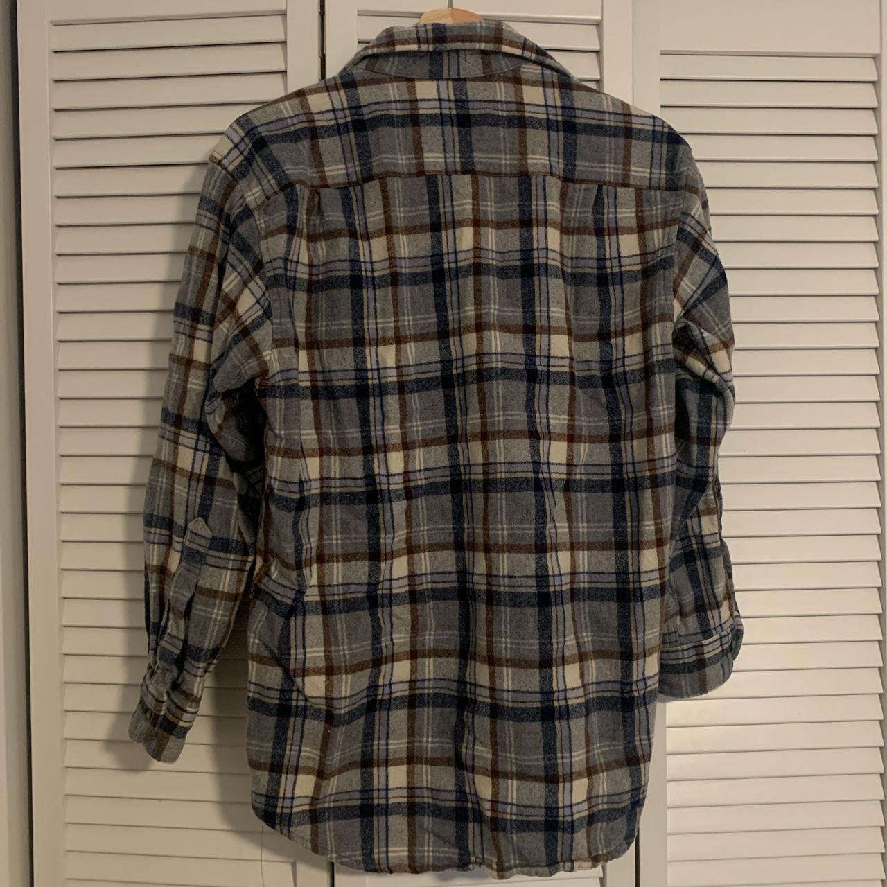 100% wool Pendleton flannel shirt / jacket / Shacket... - Depop